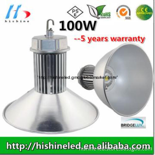 100W Led High Bay light with copper cylinder heatdissipation